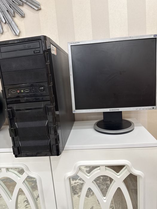 Компьютер б/у в полной  сборке