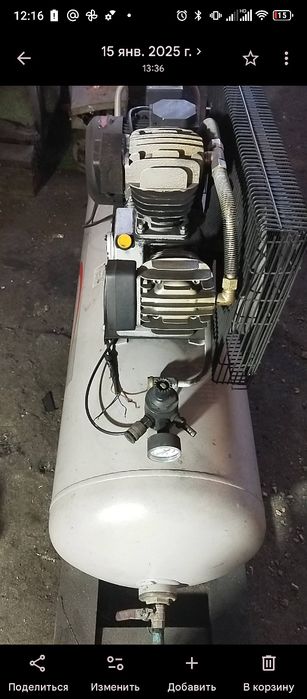 Комрессор380 v. на 200.л