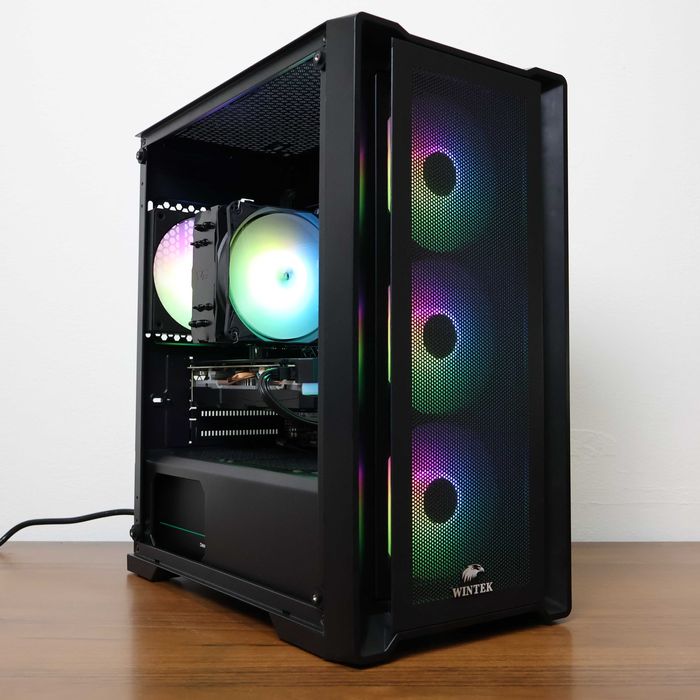 Игровой ПК Intel Core i5-12400F/B760/32Gb/RX7600 8Gb/650W / Рассрочка