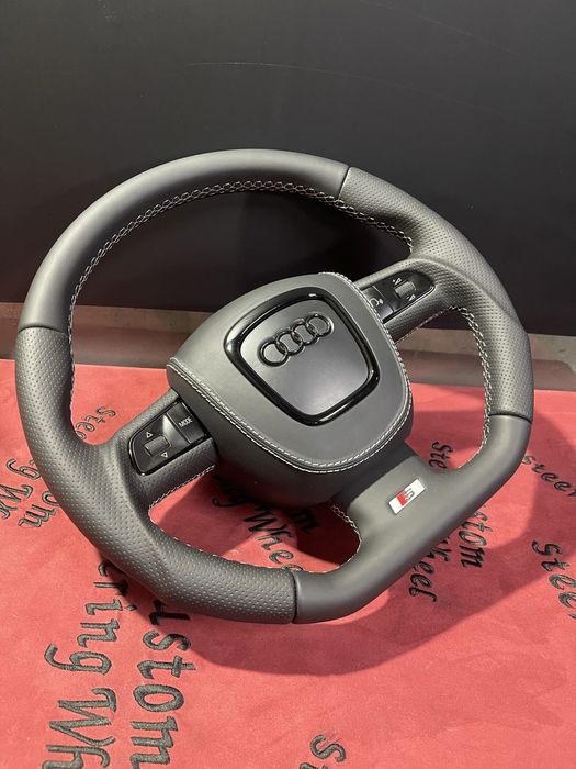 Volan custom Audi padele/fara padele A3 A4 A5 A6 Q5 Q7