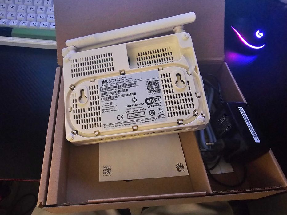 Huawei gpon uztelecom