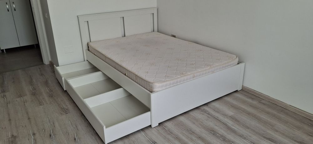 Pat Ikea 140 + saltea STARE 10/10!!!
