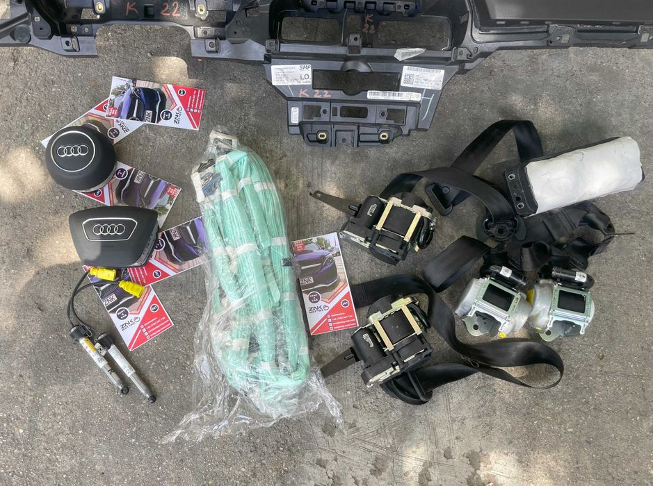 Audi Q3 83A / A3 8Y - airbag volan - kit airbag pasager / set centuri