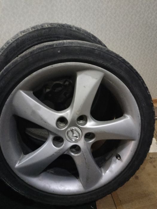 Титановые диски Mazda r17