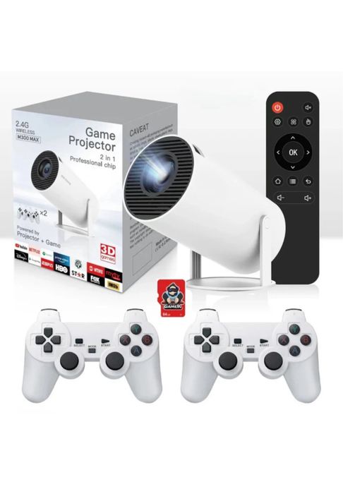 Videoproiector Portabil Smart M300 MAX, 9000 Lumeni, cu manete
