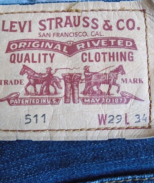 blugi levis 511 slim -  marimea 29x34 noi - 90 lei