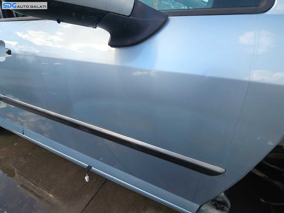 Usa Usi Portiera Portiere Dreapta Fata Dezechipata Peugeot 407 SW 2004 - 2010 Culoare Albastru Azuriu EYL (imperfectiuni) [Q7829]