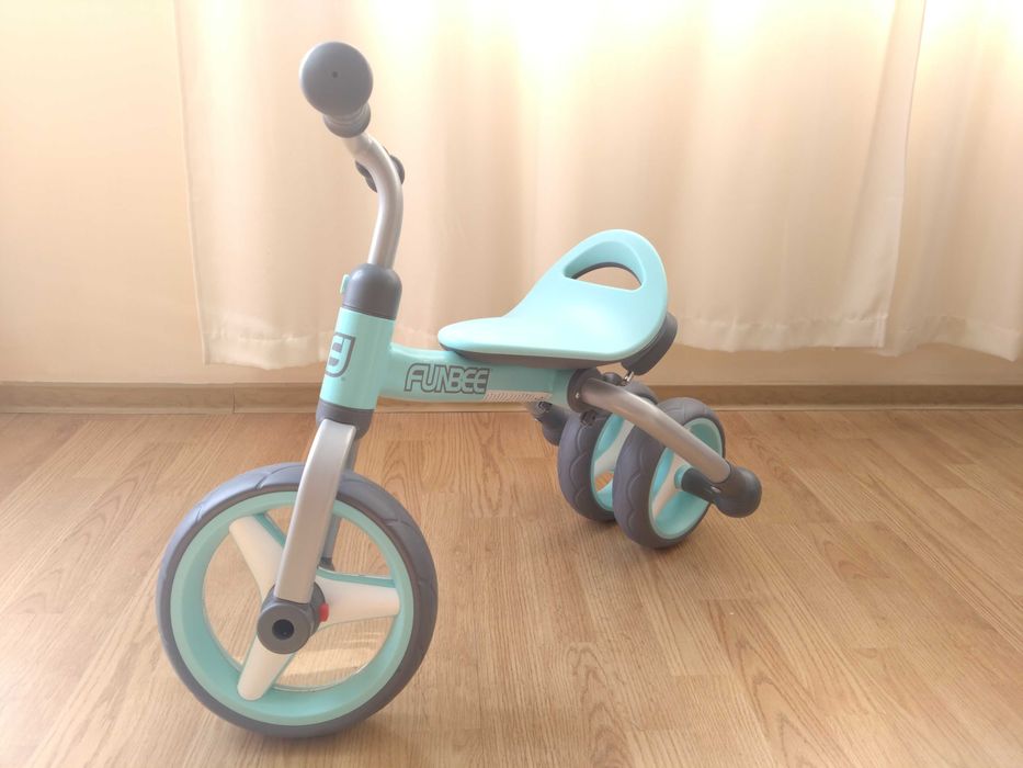 Детско колело с педали 2 в 1 (триколка, баланс колело)  - FUNBEE