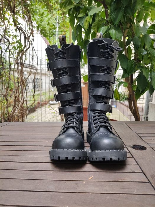 pantofi STEEL cizme complet din piele pentru femei / bărbați STEEL