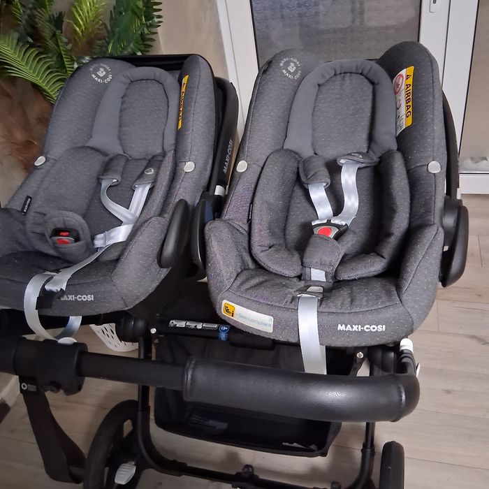 Carucior gemeni Bugaboo donkey 3in1