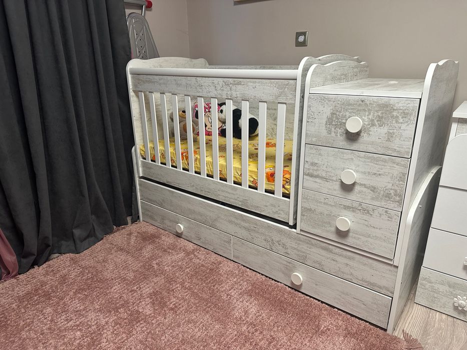 Детско легло/ кошара- мултифункционално