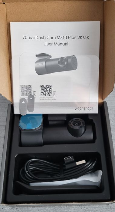 Camera de bord 70mai M310plus2K + kit supraveghere parcare + card 64GB