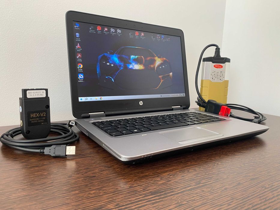 Pachet Diagnoza Laptop DELPHI Gold 2021 RO + VCDS VAG HEX V2 25.3 NOU