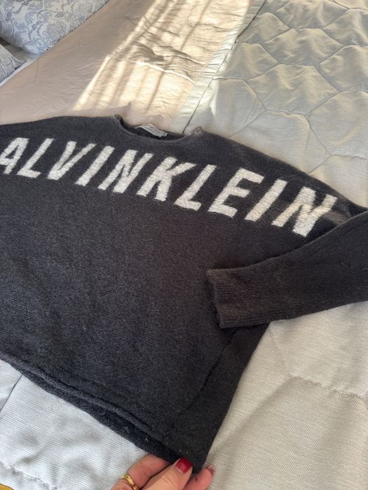 Вълнен пуловер Calvin Klein