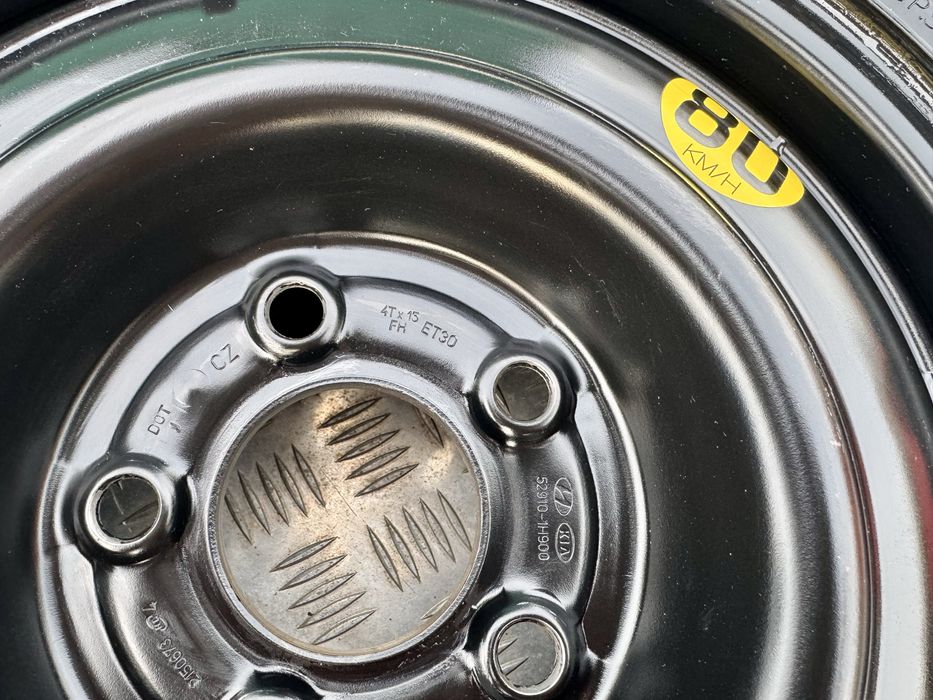 Патерица/Резервна гума 125/80/15 5x114.3-Hyundai/Kia/Mazda/Mitsubishi