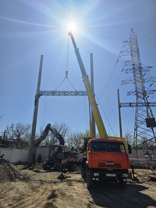 Услуга авто кран 32тон