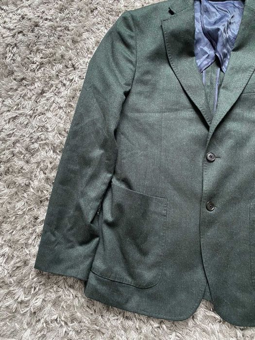 sacou verde we luxury edition din 100% lana