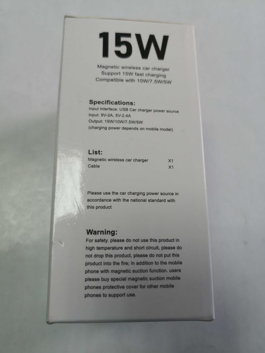 Suport telefon auto cu incarcare wireless magsafe