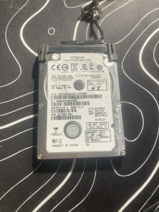 Hdd ноутбучный 400гб