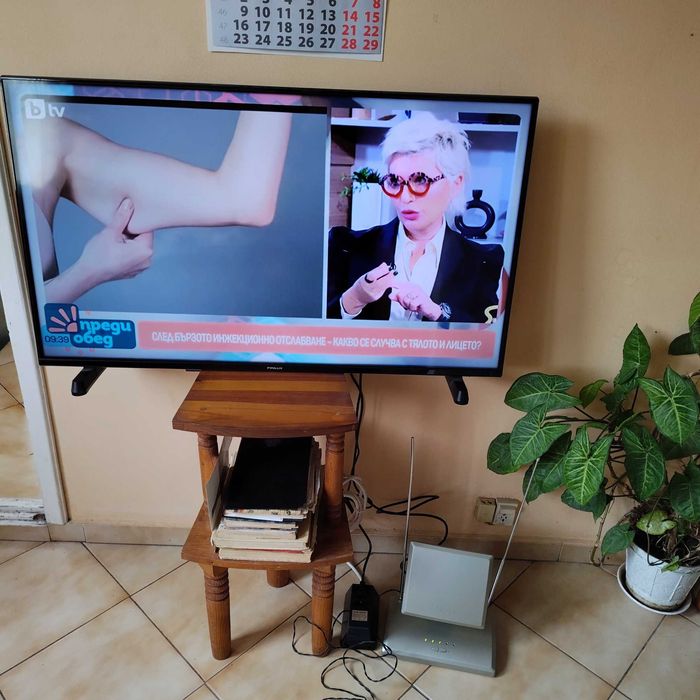 Антена "PHILIPS SDV4240+Адаптер" "5€" "Девет Програми"!+Доставка!