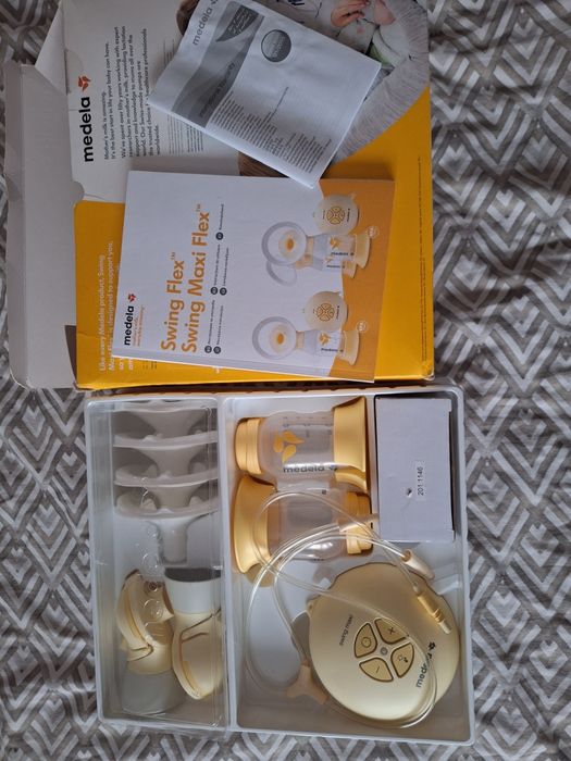 Двойна ел. помпа за кърма Medela Swing Maxi Flex + подарък 50 бр. подп