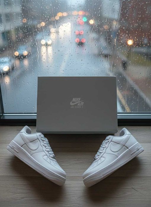 AIR Force 1 Alb - Sneakersi Premium - Super Reducere