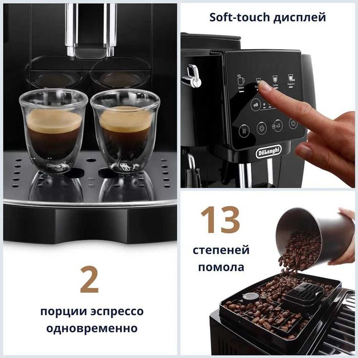 Кофемашина DeLonghi ECAM220.21.BG Magnifica Start