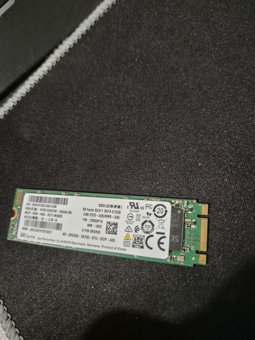 Ssd M2 sata 512 gb