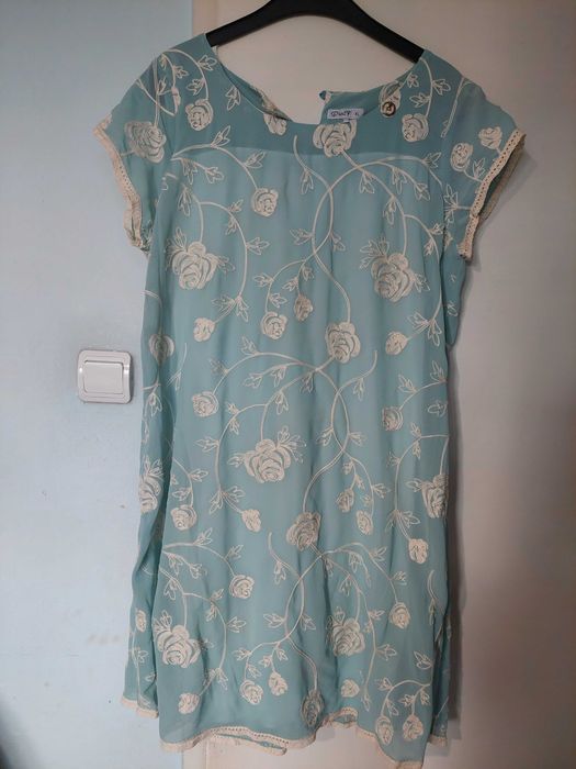 Рокля на Lucy  светло синя