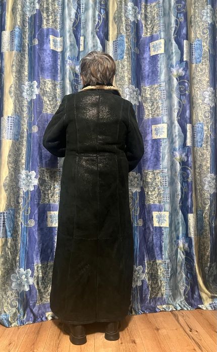 Дублёнка длинная