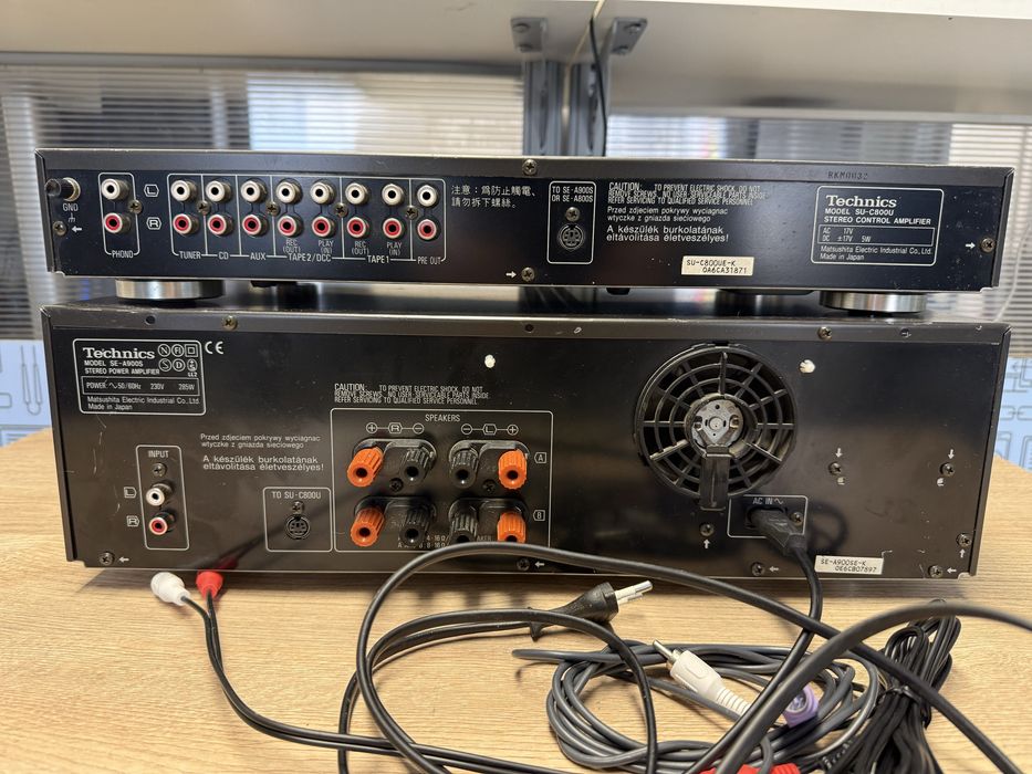 Technics Reference SU-C800U + SE-A900S – Amplificator + Preamplificator