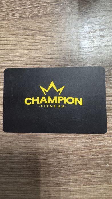 Champion fitnes на 2 года