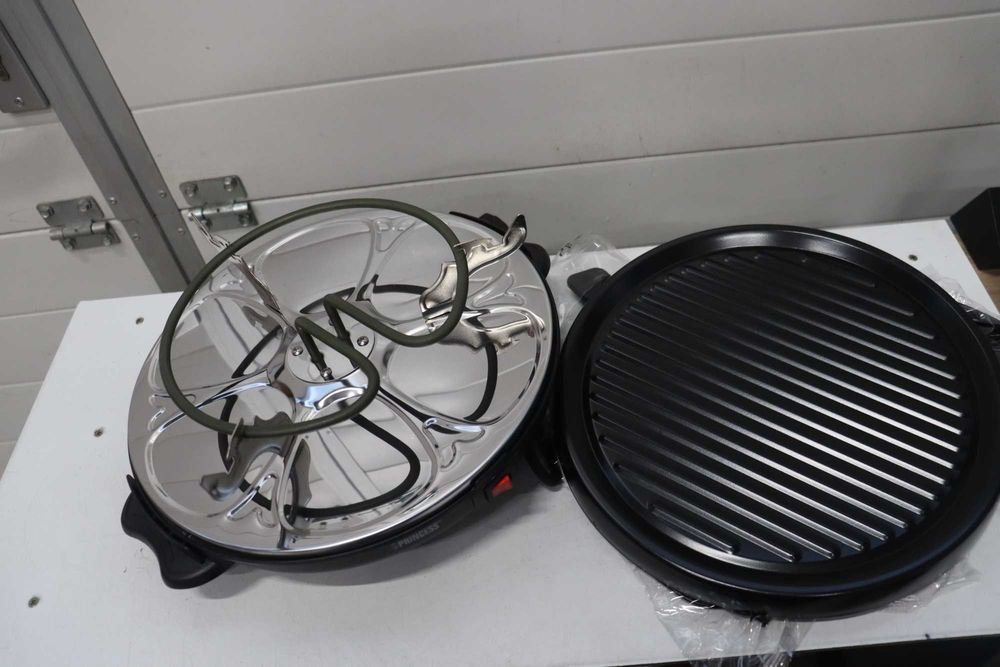 Комплект грил Princess Raclette с незалепващо покритие за 6 души, 800 вата, 162725 [Енергиен клас A]