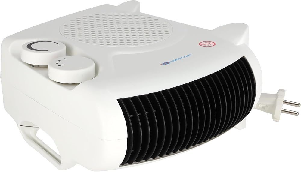Aeroterma electrica 2000 W cu termostat si functie de ventilare DESCON DA-T201