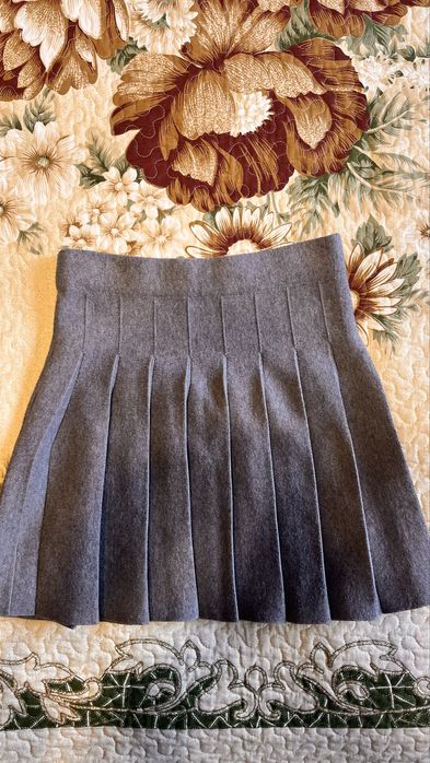 Юбка плотная, демисезон