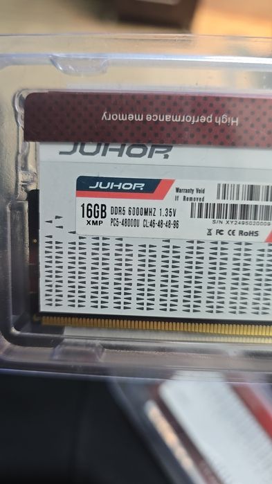 JUHOR Оперативная память ОЗУ 2x16gb 32gb 6000mhz