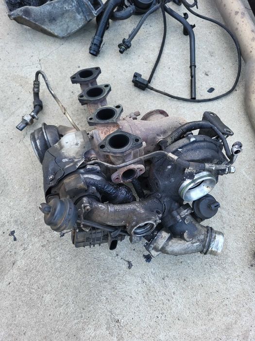 Ansamblu biturbo bmw f10 525d se vinde si pe bucati