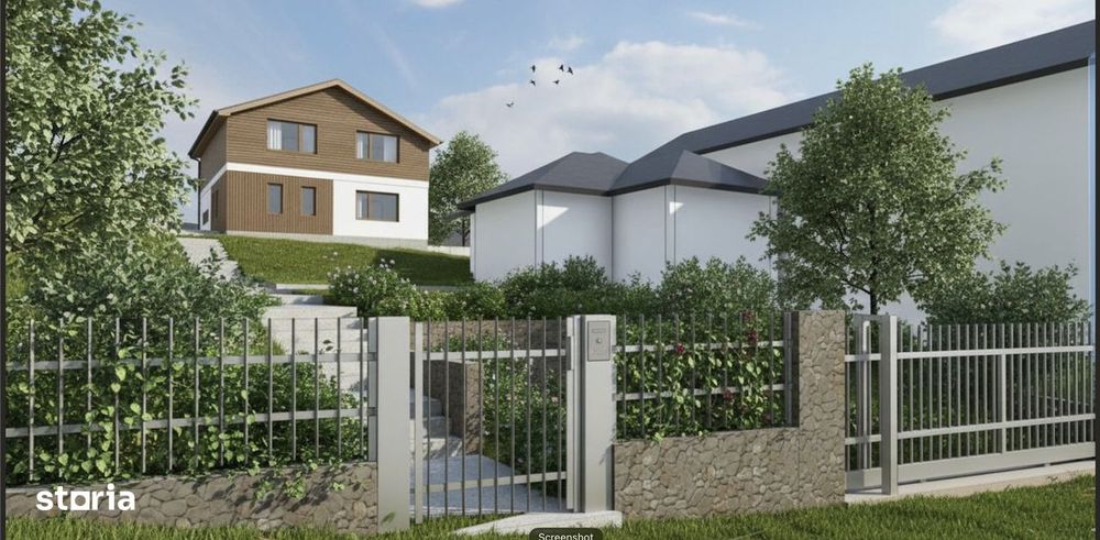 Teren intravilan 3000mp utilități,proiect aprobat,vedere oraș & Castel