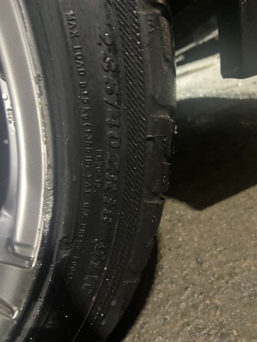 титанка Nitro с шинами