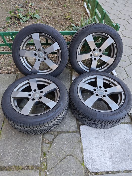 Джанти 17ки 5х120 със зимни гуми 225/50/17