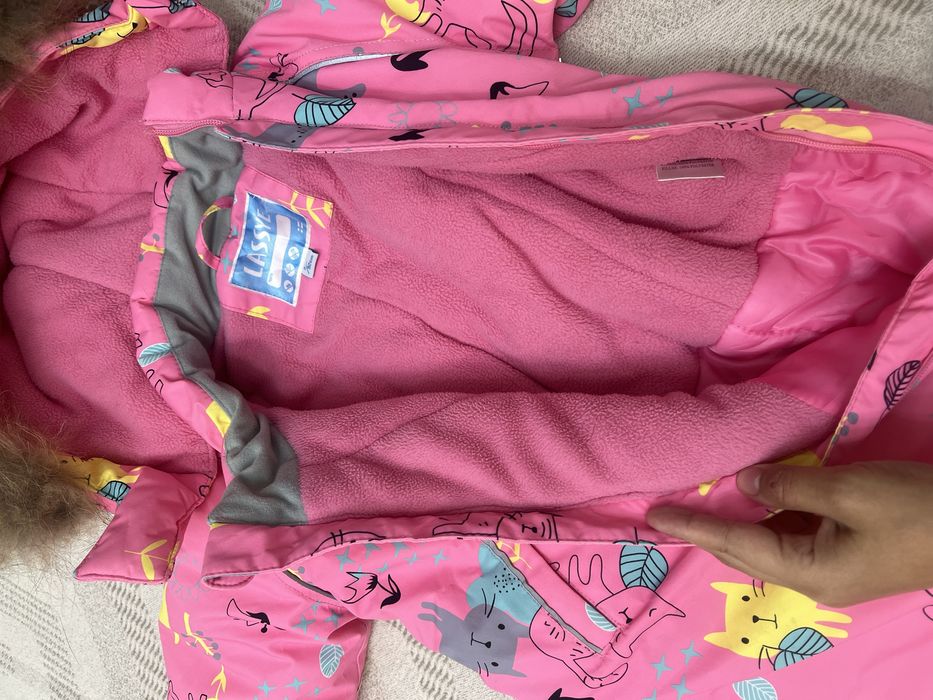 Комбинизон зимний для девочек