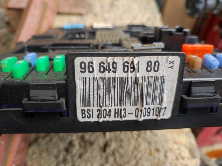 Компютър+BSI модул+ключ за Пежо-307,1.6HDI(фейслифт)