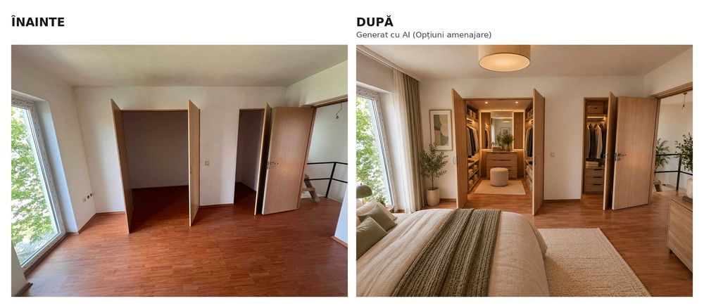 Casă cuplată cartier Henri Coandă, D+P+1E+M, 196 mp desfășurați, demisol compartimentat + mansardă înaltă, teren 273 mp