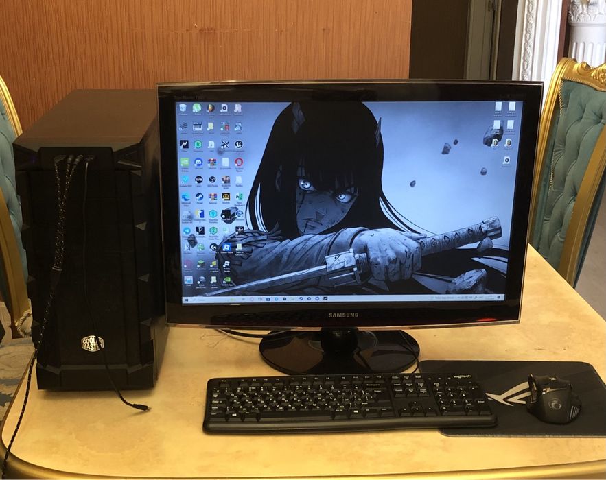 Игровой компьютер комплект i7-8700/GTX1650/ddr4 32gb