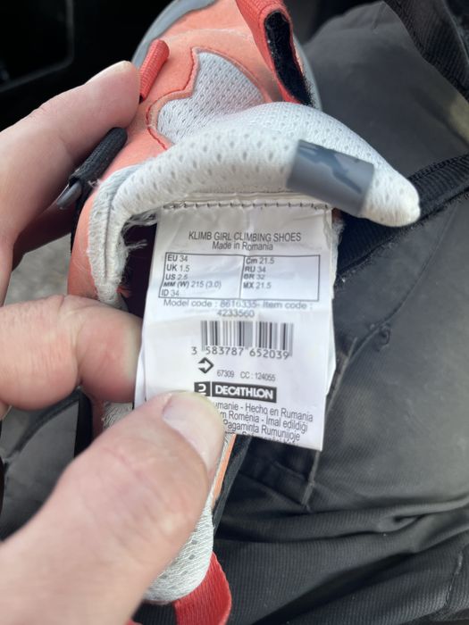 Катерачни обувки Simond Klimb Girl №34