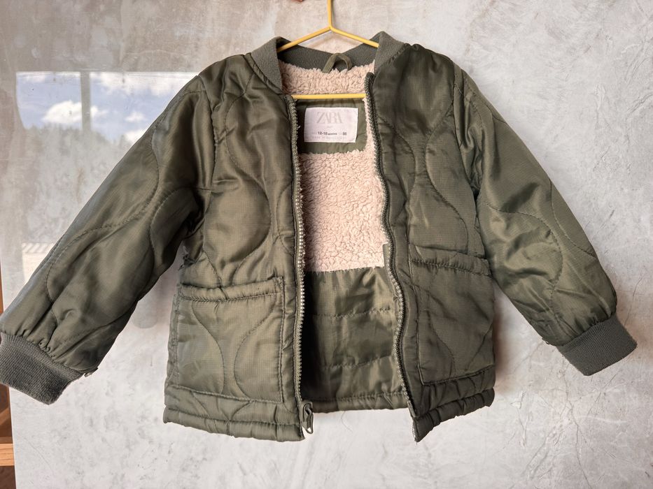 Анорак Есенно-Зимно Двойно Яке Zara Kids 12-18 месеца