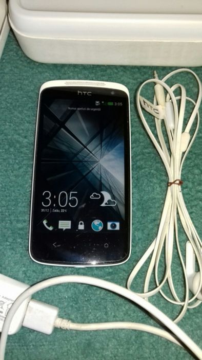 Telefon HTC DESIRE 500 -cu un sim -blocat-baterie defecta