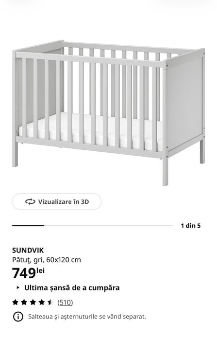 Patut si saltea Ikea