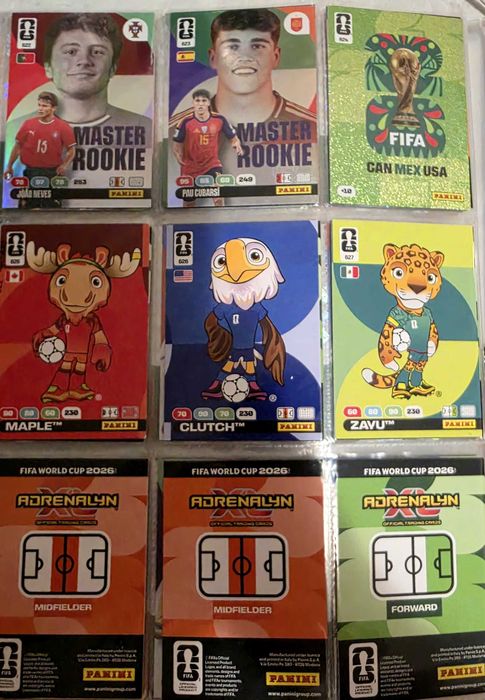 Vand album cartonase panini World Cup 2026