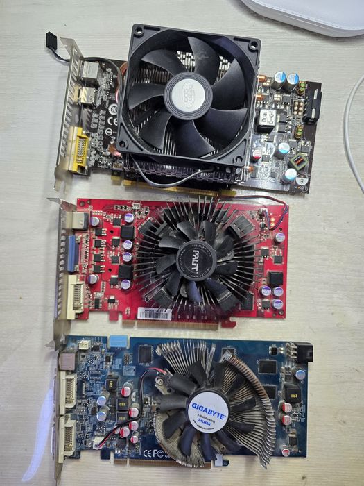 Видеокарты в отличном состоянии